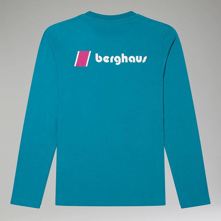 Pánska Tričko Berghaus Organic Modre Slovensko 8479TOQFE